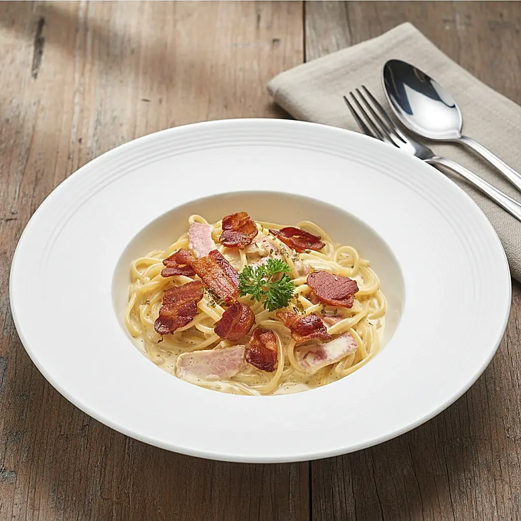 Spaghetti Carbonara after